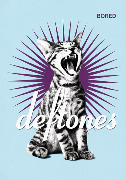 DEFTONES - BORED - Symbios Design Rare Glossy Poster Print