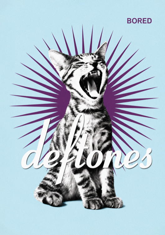 DEFTONES - BORED - Symbios Design Rare Glossy Poster Print