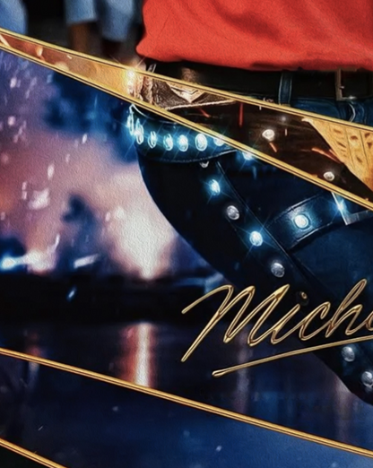 MICHAEL JACKSON - Symbios Design Rare Glossy Poster Print