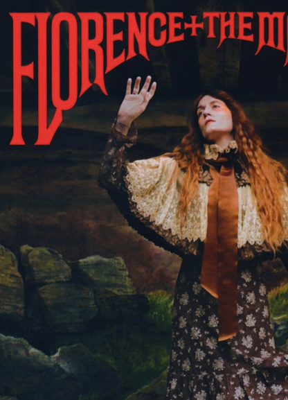 FLORENCE + THE MACHINE - EVERYBODY SCREAM - Symbios Design Rare Glossy Poster Print