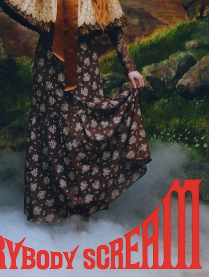FLORENCE + THE MACHINE - EVERYBODY SCREAM - Symbios Design Rare Glossy Poster Print