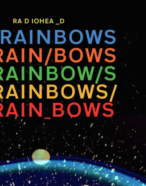 RADIOHEAD - IN RAINBOWS - Symbios Design Rare Glossy Poster Print