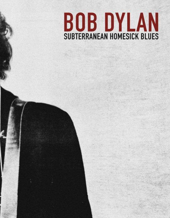 BOB DYLAN I - Symbios Design Rare Glossy Poster Print