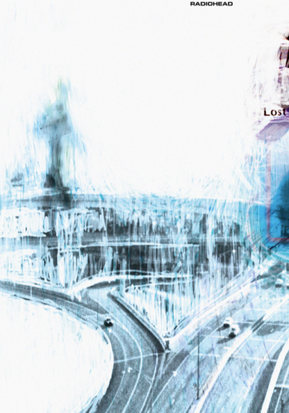 RADIOHEAD - OK COMPUTER - Symbios Design Rare Glossy Poster Print