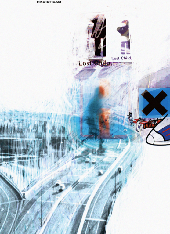 RADIOHEAD - OK COMPUTER - Symbios Design Rare Glossy Poster Print
