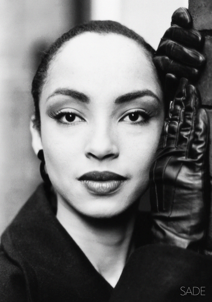 SADE - INTIMATE PORTRAIT - Symbios Design Rare Glossy Poster Print