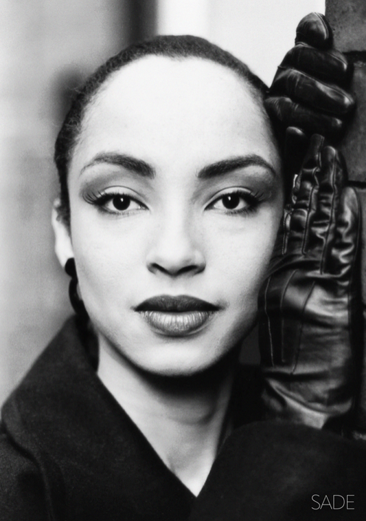 SADE - INTIMATE PORTRAIT - Symbios Design Rare Glossy Poster Print