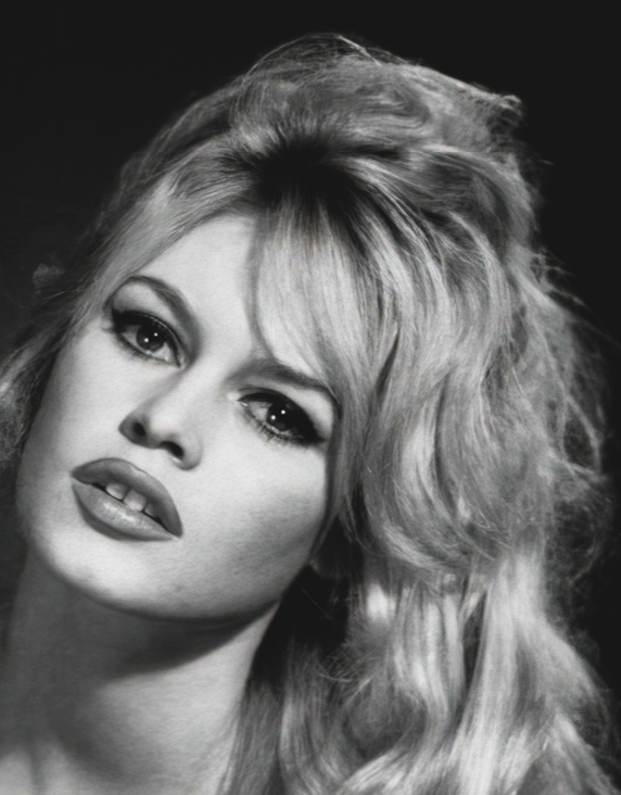 BRIGITTE BARDOT - TOWEL PORTRAIT - Symbios Design Rare Glossy Poster Print