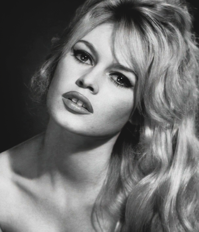 BRIGITTE BARDOT - TOWEL PORTRAIT - Symbios Design Rare Glossy Poster Print