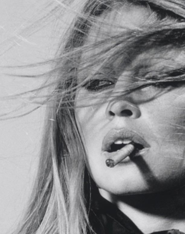 BRIGITTE BARDOT - CIGAR - Symbios Design Rare Glossy Poster Print