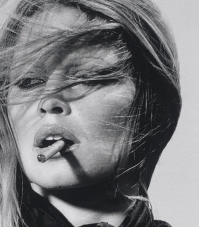 BRIGITTE BARDOT - CIGAR - Symbios Design Rare Glossy Poster Print
