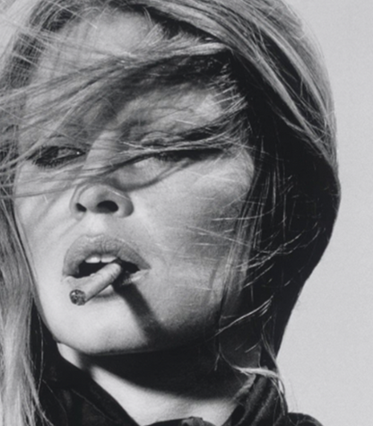 BRIGITTE BARDOT - CIGAR - Symbios Design Rare Glossy Poster Print