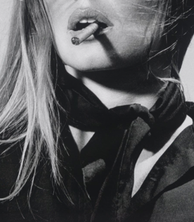 BRIGITTE BARDOT - CIGAR - Symbios Design Rare Glossy Poster Print