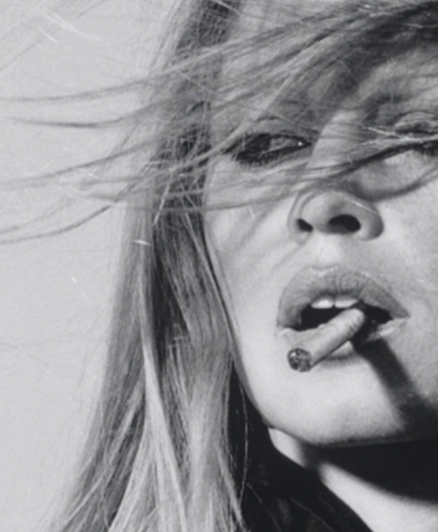 BRIGITTE BARDOT - CIGAR - Symbios Design Rare Glossy Poster Print