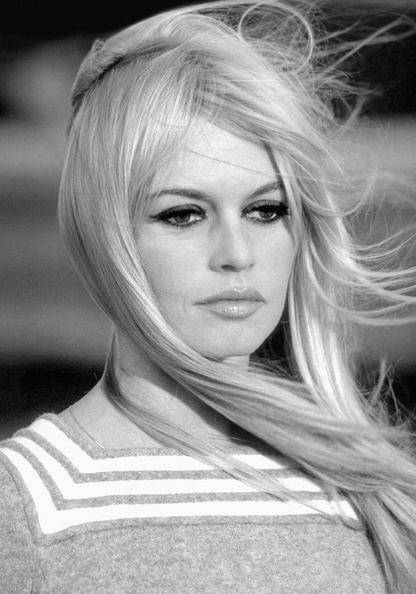 BRIGITTE BARDOT - WINDBLOWN - Symbios Design Rare Glossy Poster Print