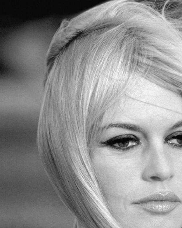 BRIGITTE BARDOT - WINDBLOWN - Symbios Design Rare Glossy Poster Print