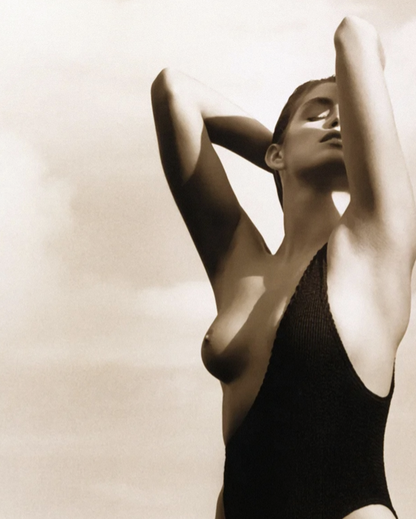 CINDY CRAWFORD - Symbios Design Rare Glossy Poster Print