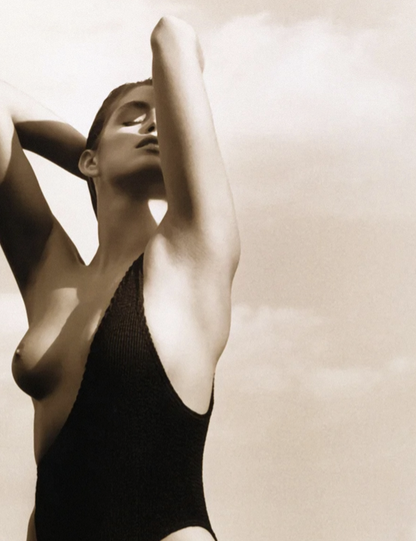 CINDY CRAWFORD - Symbios Design Rare Glossy Poster Print