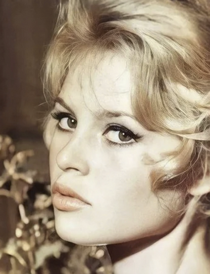 BRIGITTE BARDOT - ELEGANT - Symbios Design Rare Glossy Poster Print