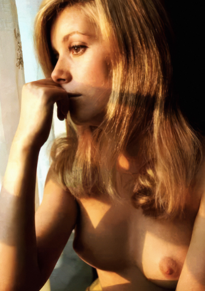CATHERINE DENEUVE - VINTAGE - Symbios Design Rare Glossy Poster Print