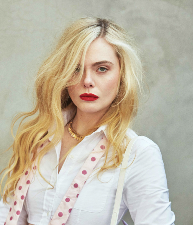 ELLE FANNING - Symbios Design Rare Glossy Poster Print
