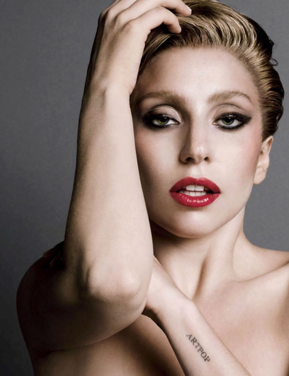 LADY GAGA - Symbios Design Rare Glossy Poster Print