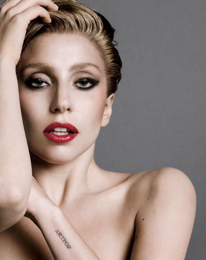 LADY GAGA - Symbios Design Rare Glossy Poster Print