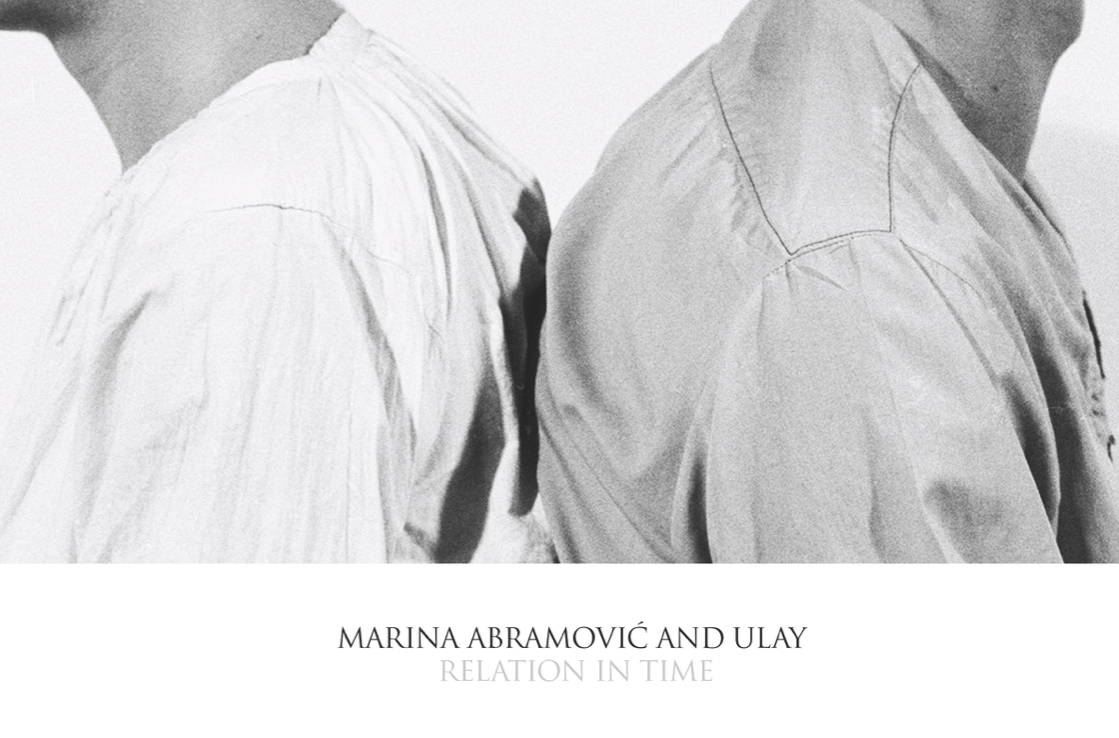 ABRAMOVIC & ULAY - RELATION IN TIME - Symbios Design Rare Glossy Poster Print