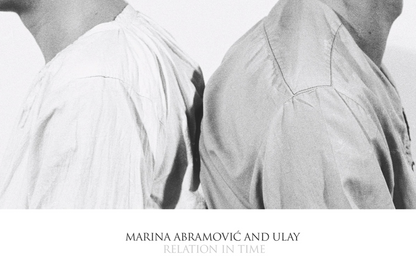 ABRAMOVIC & ULAY - RELATION IN TIME - Symbios Design Rare Glossy Poster Print
