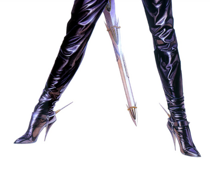 SORAYAMA - GYNOIDS - Symbios Design Rare Glossy Poster Print
