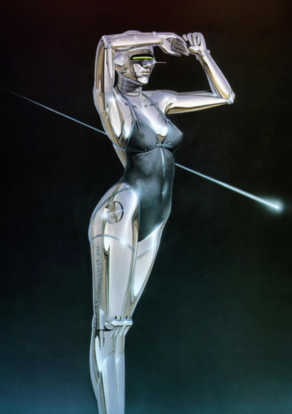 SORAYAMA - GYNOID - Symbios Design Rare Glossy Poster Print