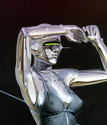 SORAYAMA - GYNOID - Symbios Design Rare Glossy Poster Print