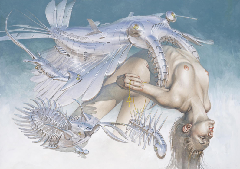 SORAYAMA - UNTITLED - Symbios Design Rare Glossy Poster Print