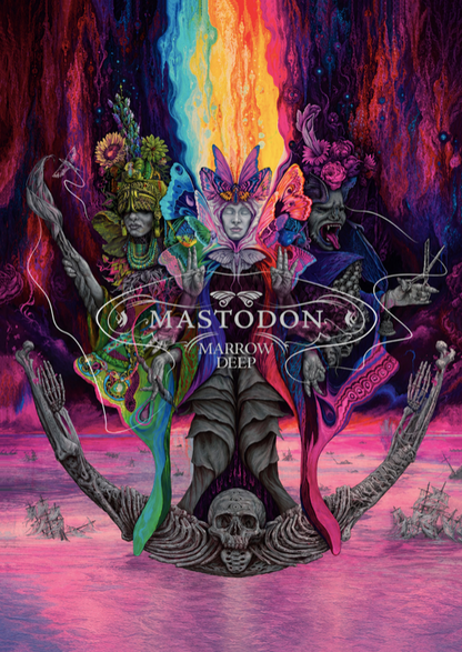 MASTODON - MARROW DEEP - Symbios Design Rare Glossy Poster Print