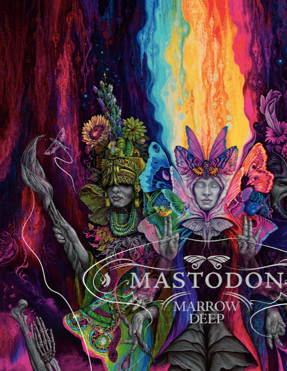 MASTODON - MARROW DEEP - Symbios Design Rare Glossy Poster Print