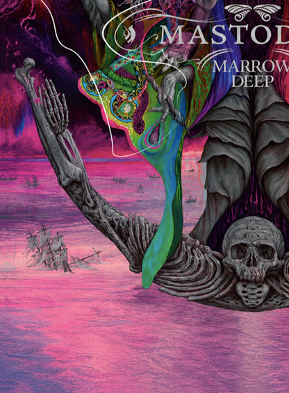 MASTODON - MARROW DEEP - Symbios Design Rare Glossy Poster Print