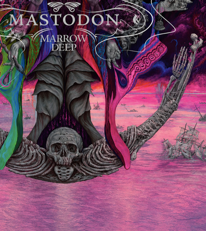 MASTODON - MARROW DEEP - Symbios Design Rare Glossy Poster Print