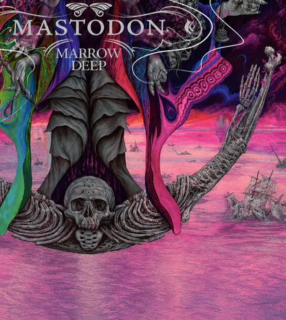 MASTODON - MARROW DEEP - Symbios Design Rare Glossy Poster Print