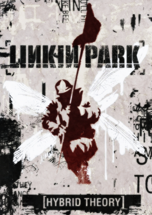 LINKIN PARK - HYBRID THEORY - Symbios Design Rare Glossy Poster Print