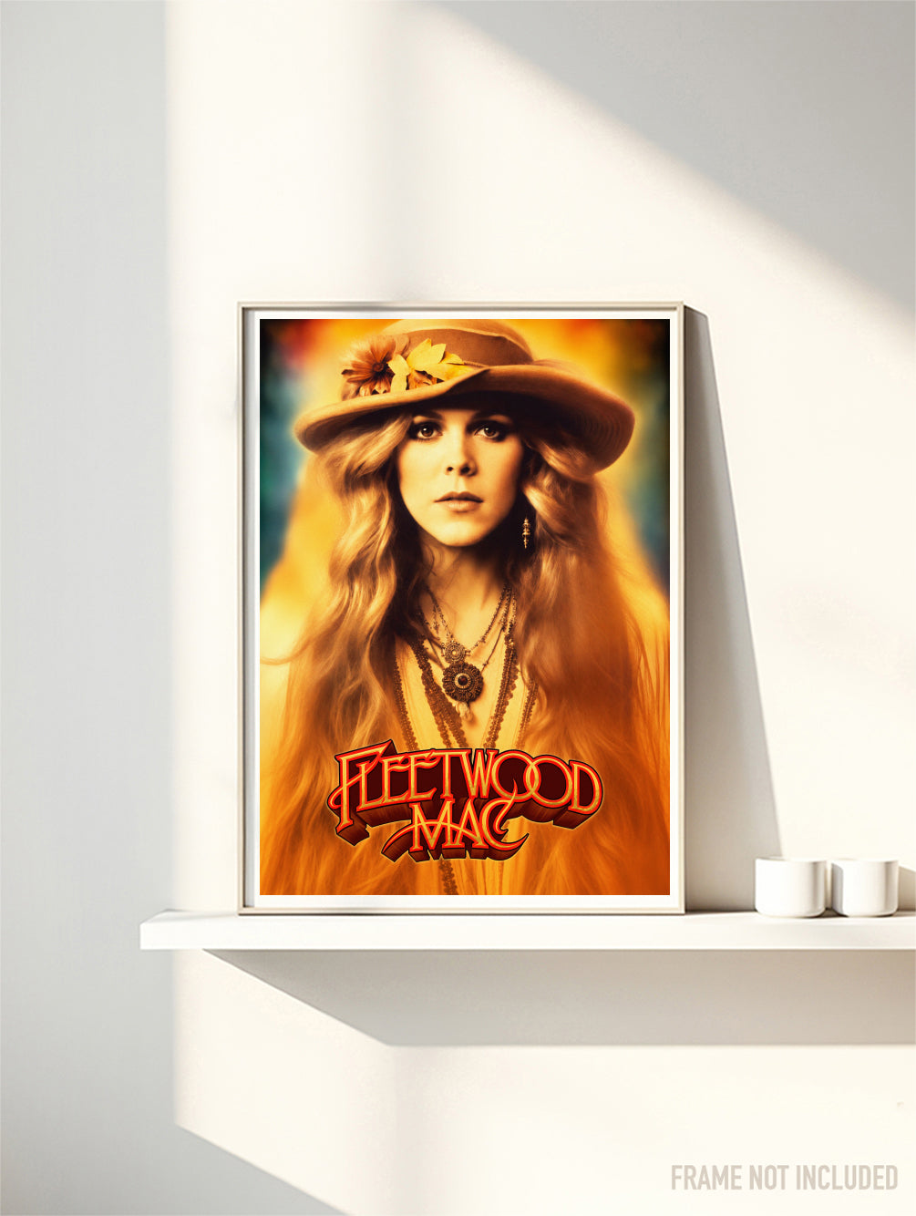 FLEETWOOD MAC - STEVIE NICKS - Symbios Design Rare Glossy Poster Print