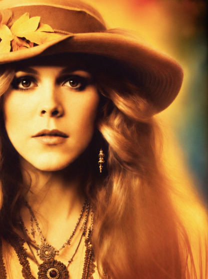 FLEETWOOD MAC - STEVIE NICKS - Symbios Design Rare Glossy Poster Print