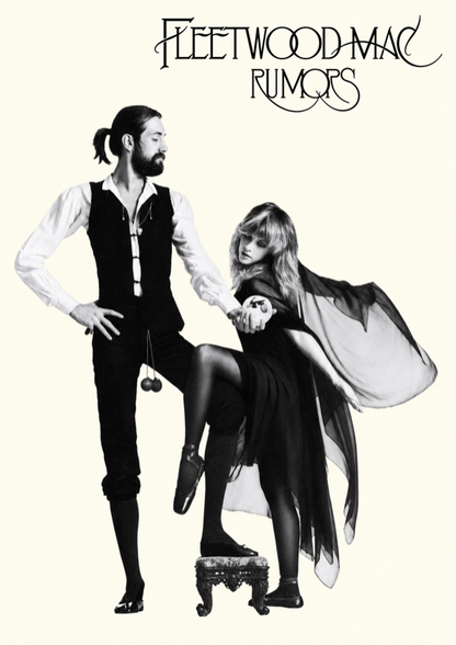 FLEETWOOD MAC - RUMOURS - Symbios Design Rare Glossy Poster Print