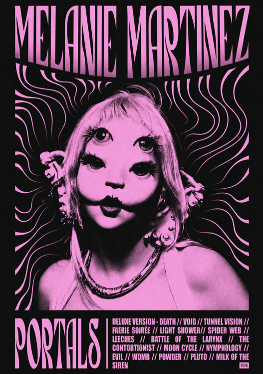MELANIE MARTINEZ - PORTALS - Symbios Design Rare Glossy Poster Print