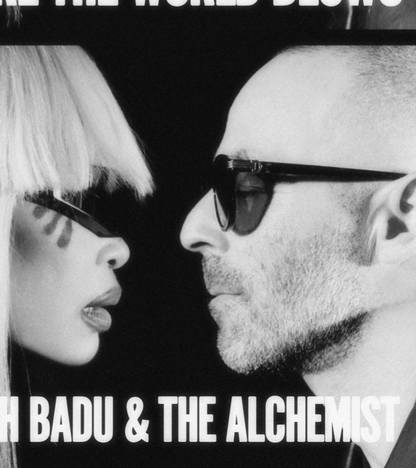 ERYKAH BADU & THE ALCHEMIST - Symbios Design Rare Glossy Poster Print