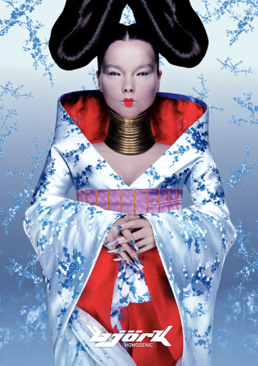 BJORK - HOMOGENIC - Symbios Design Rare Glossy Poster Print