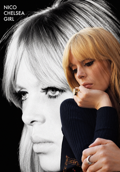 NICO - CHELSEA GIRL - Symbios Design Rare Glossy Poster Print