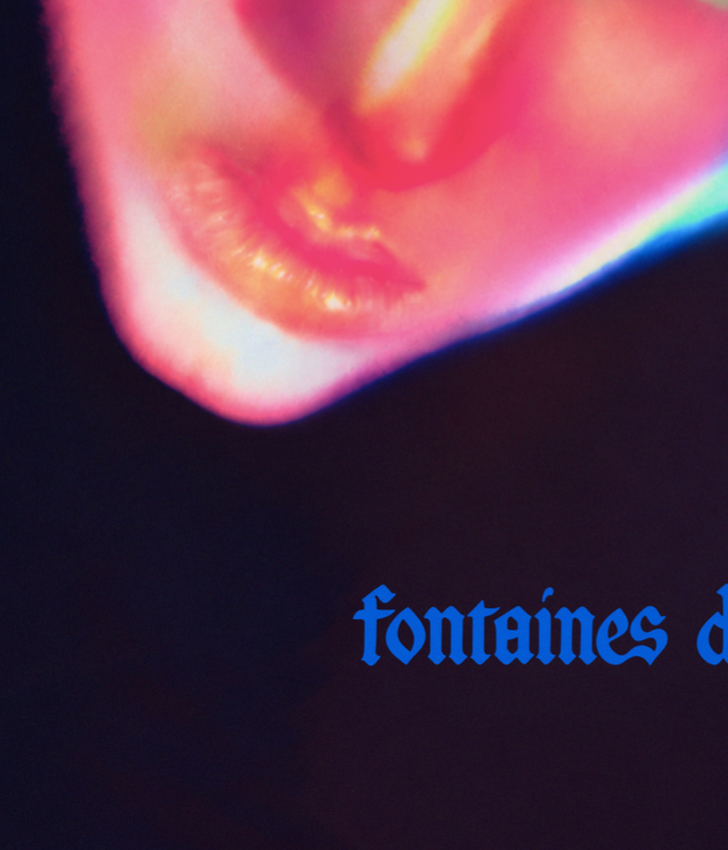 FONTAINES DC - DOPAMINE CHAMBER - Symbios Design Rare Glossy Poster Print