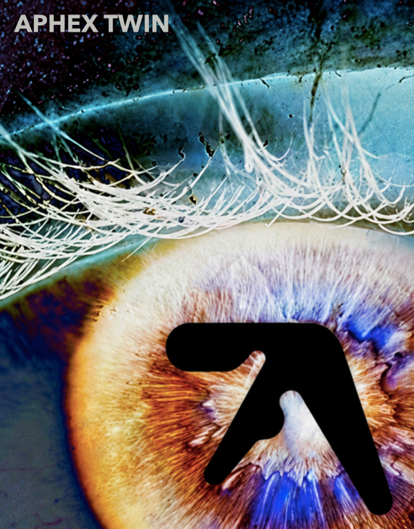 APHEX TWIN - ALL SEEING EYE - Symbios Design Rare Glossy Poster Print