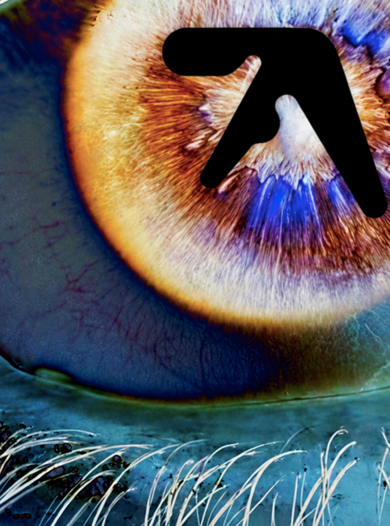 APHEX TWIN - ALL SEEING EYE - Symbios Design Rare Glossy Poster Print