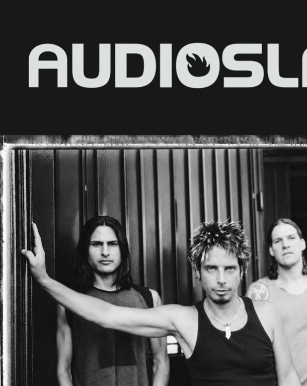 AUDIOSLAVE - BAND PORTRAIT - Symbios Design Rare Glossy Poster Print
